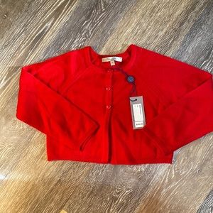 The most perfect holiday outfit cardigan! NWT Fleurisse size 4